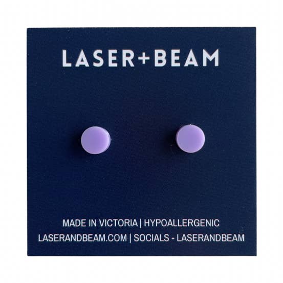 Small Studs - Mauve for wholesale by laserandbeam
