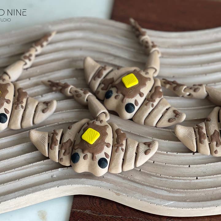 Flappy Jack, Pancake Stingray, Jouet Fidget pour la vente par Cloud Nine 3d Studio