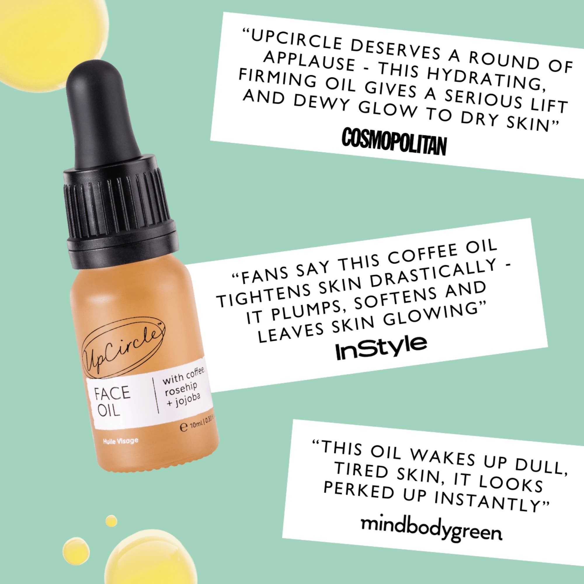 UpCircle Beauty Europe - Venta al por mayor Sérum facial - Dúo de Brillo Invernal Set de Regalo Ecológico de Cuidado de la Piel Vegano Natural6