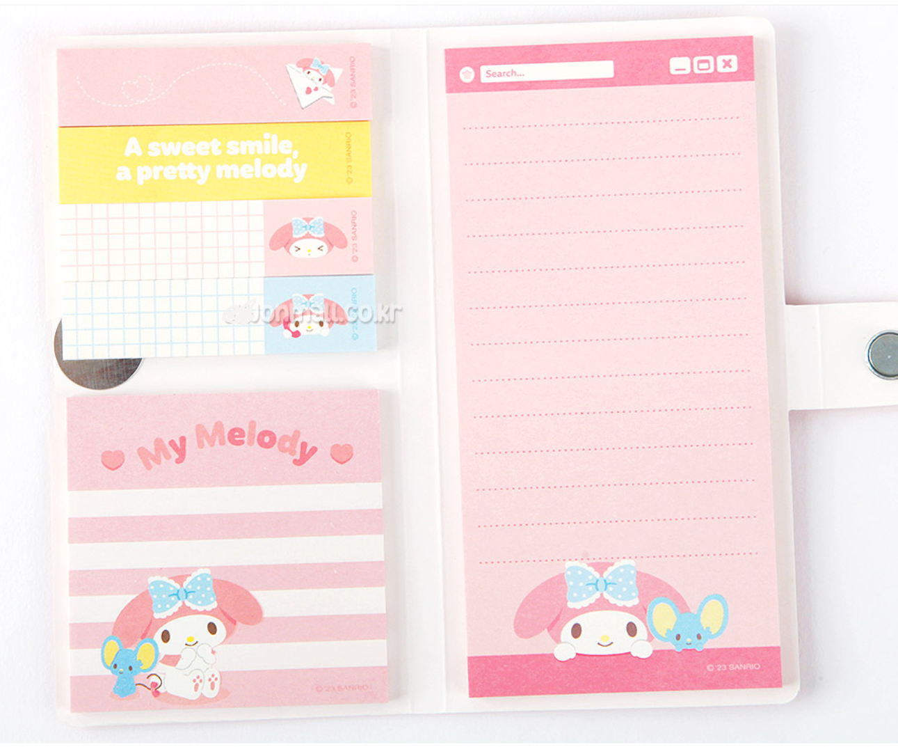 K-Wonderland - Wholesale Sticky Notes - Sanrio Characters Variety Memo Sticky Notes pack7
