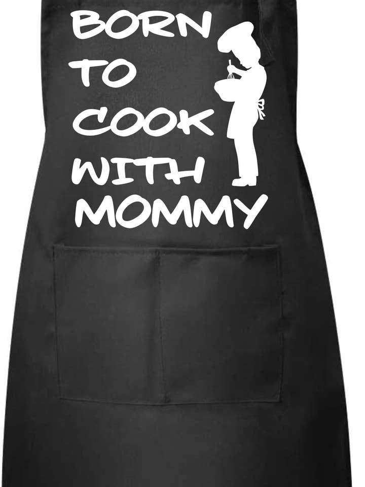 Born To Cook with My Mommy Childs Baking Kochschürze für den Großhandel von Print4U