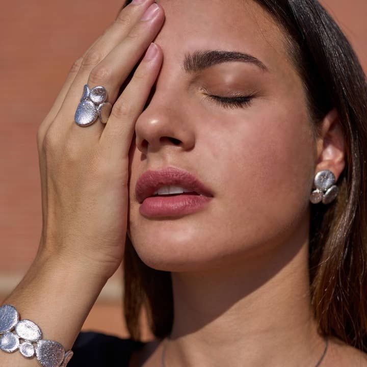 Argent Basic - Wholesale Cocktail/Statement Ring - MOANA RING