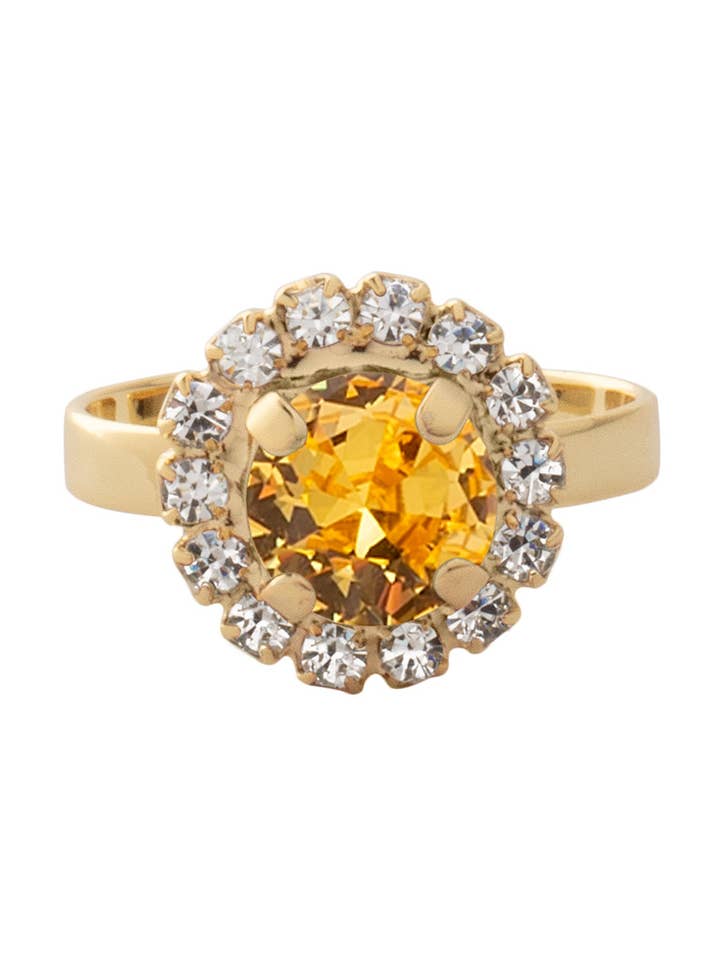 Haute Halo Cocktail Ring - REX10BGLTO for wholesale by Sorrelli