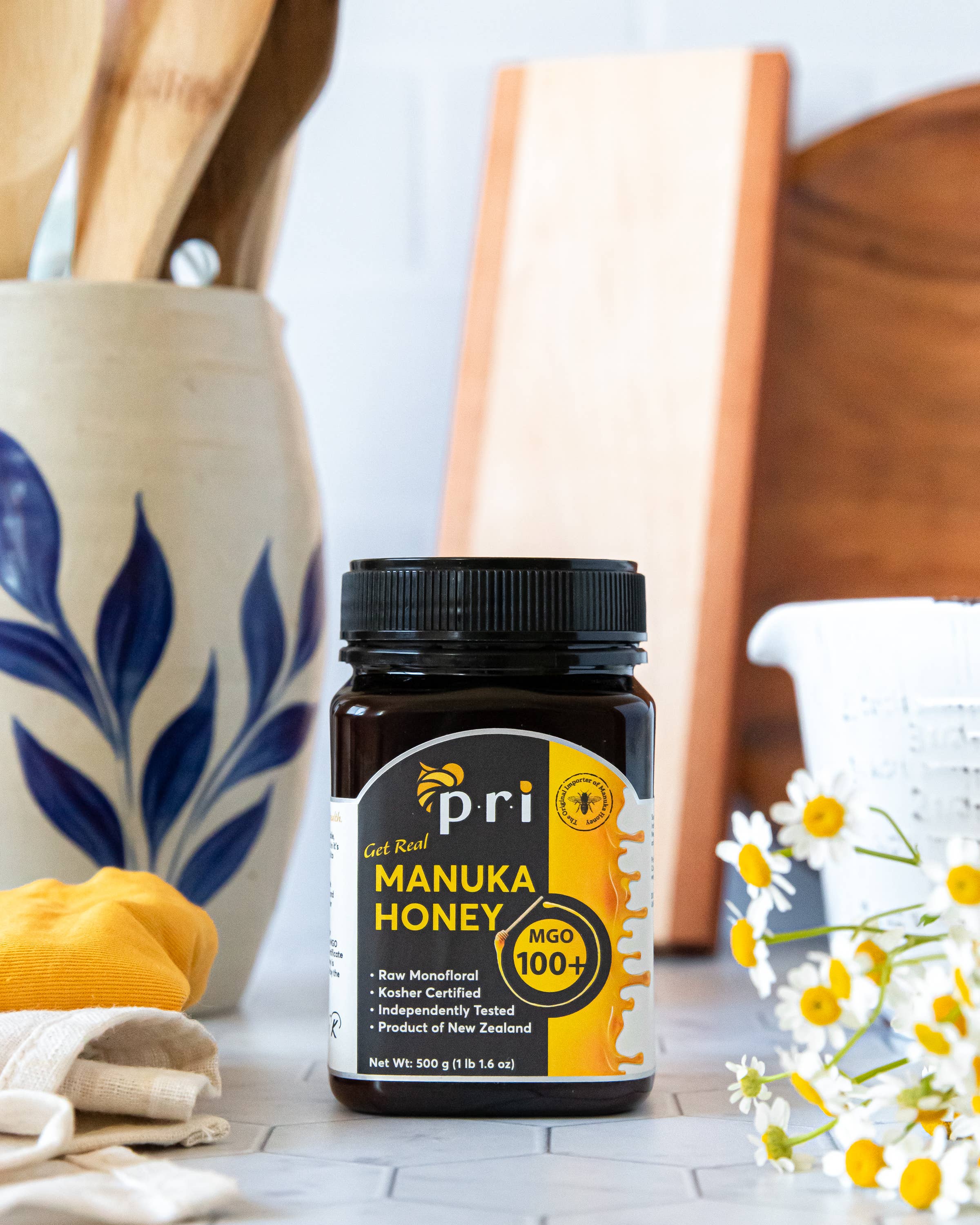 Pacific Resources – wholesale Honey – Raw Manuka Honey Pri 100+ - 1.1lb3