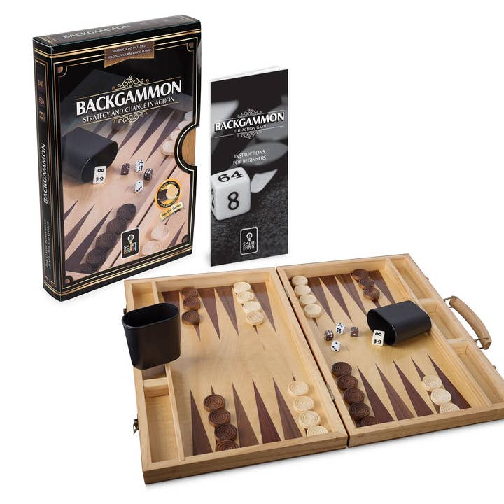 Backgammon for wholesale by Heebie Jeebies USA
