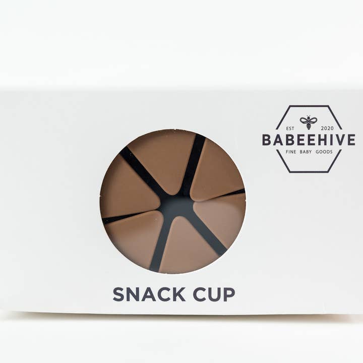 Babeehive Goods - Wholesale Snack Box - Kids & Baby - Silicone Snack Cup with Lid22