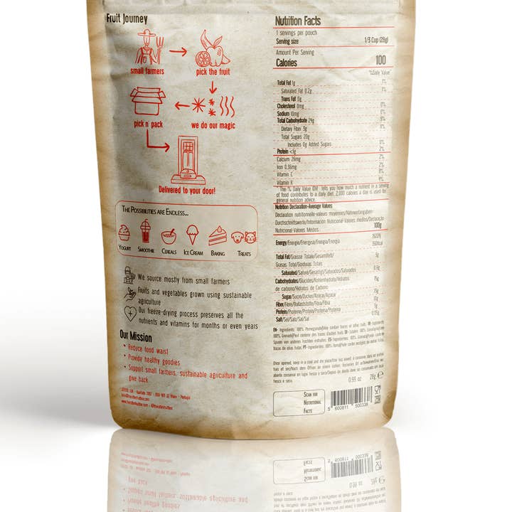 Diaita - Wholesale Dried/Dehydrated Fruit - Freeze-Dried Pomegranate Snack1