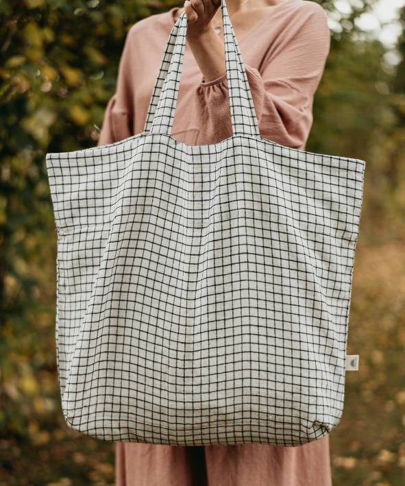 OMOM - Wholesale Tote Bag - Women's - OMOM Large Linen Tote Bag10