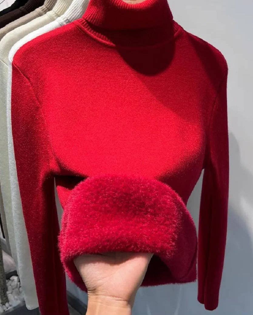 Blak Wardrob - Wholesale Knit Sweater - Women's - Turtleneck Winter Elegant Women Sweater7