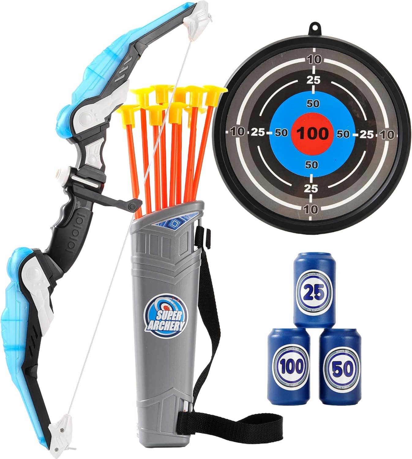 AZ Trading & Import (Toys, RC Toys & More) - Wholesale Toy Set - Kids - LED Light Up Archery Toy Bow & Arrow Bundle9