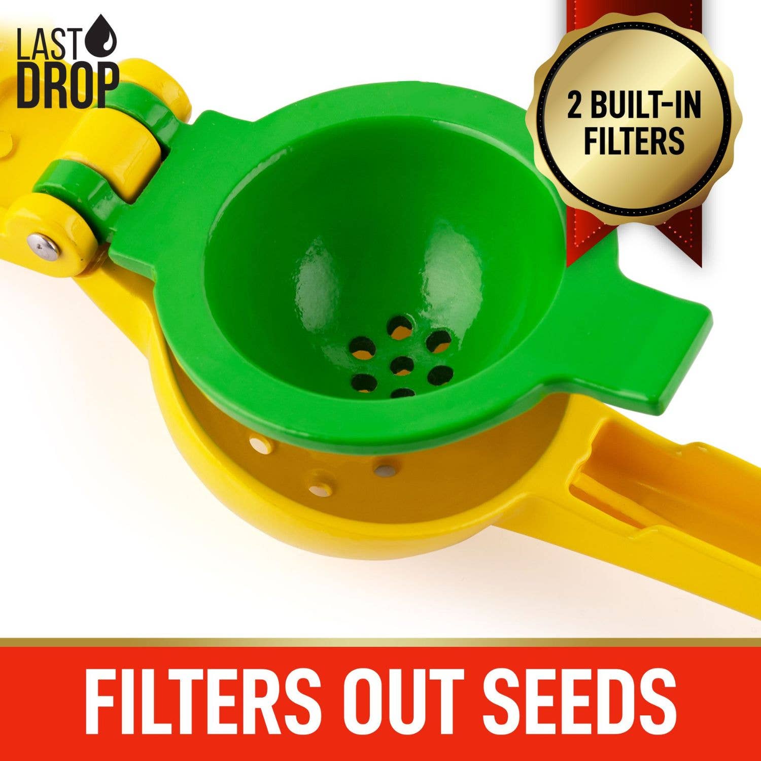 Zulay Kitchen – wholesale Juicer – Last Drop 2-in-1 Lemon Lime Squeezer4