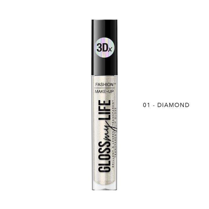 LIPGLOSS 'GLOSS MY LIFE' 3DX for wholesale by RAPHAEL COSMETIC CONSULTING / FASHION MAKEĀ·UP