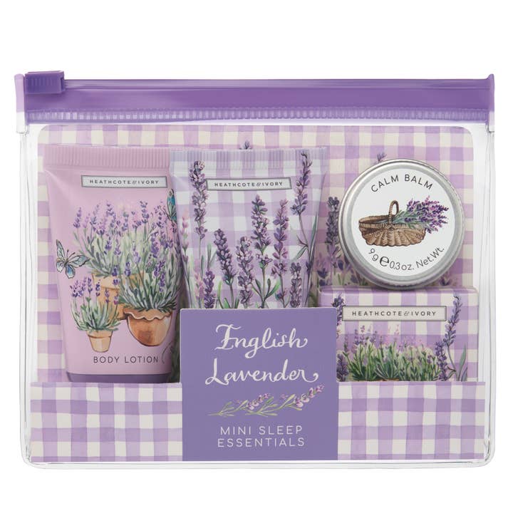English Lavender Mini Sleep Essentials Gift Set
for wholesale by Heathcote & Ivory