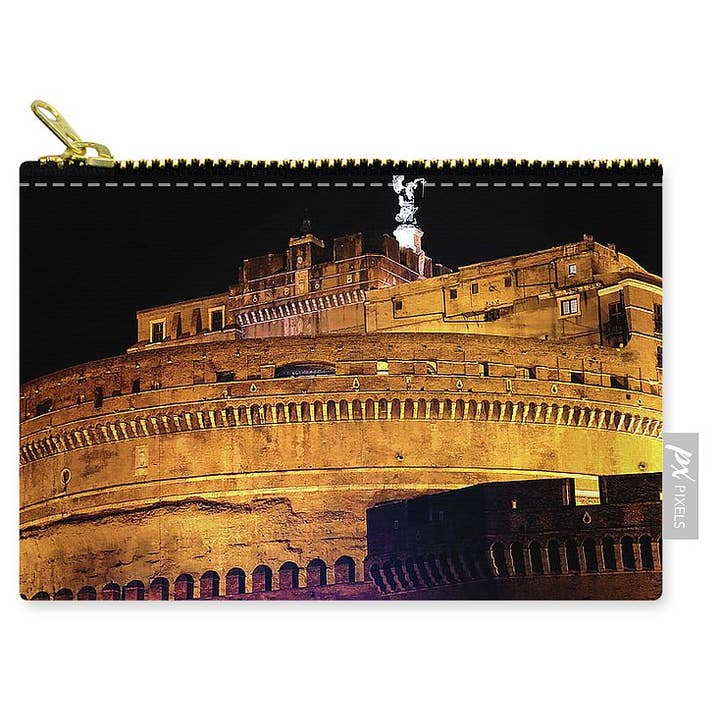 BOLSA CON CREMALLERA - BOLSA CON CREMALLERA «THE CASTEL SANT'ANGELO» para venta al por mayor de sorayadapuzzostore