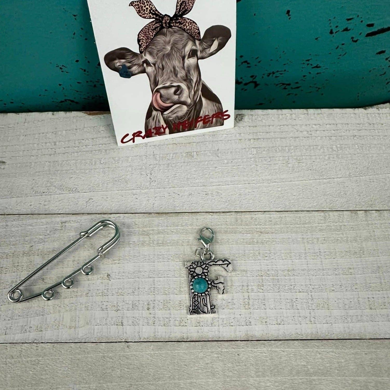 Crazy Heifers Wholesale - Wholesale Individual Charm/Pendant - Initial Clip-on Charms5