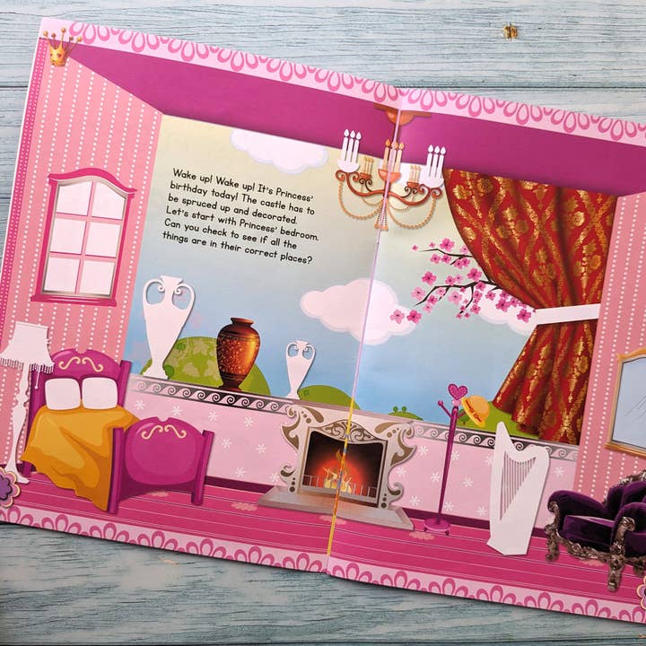 Robert Frederick Ltd – wholesale Sticker – Child & baby – My Book Of 100 Stickers - Princess4