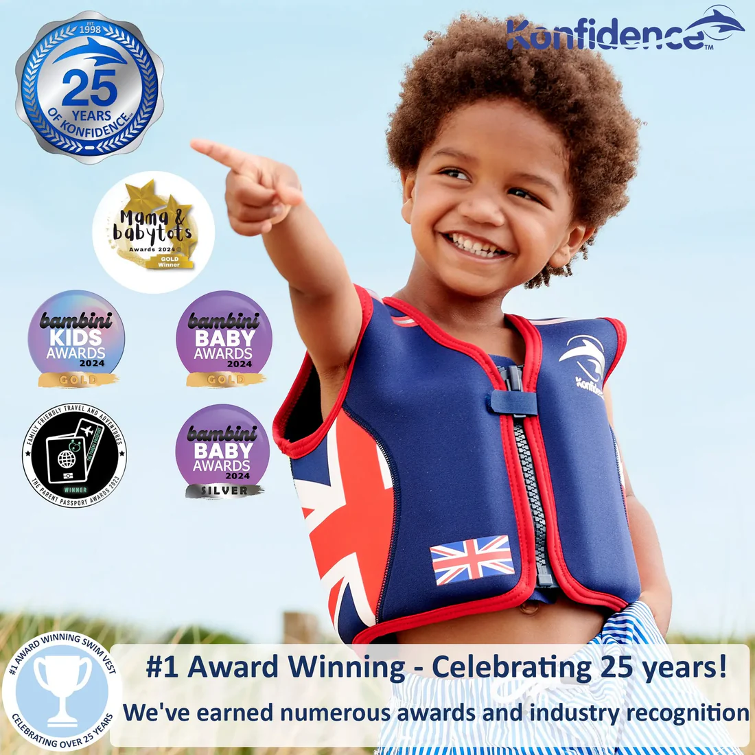 Konfidence - Wholesale Life Jackets - Kids & Baby - ALL NEW  Konfidence™ Jacket for SS257