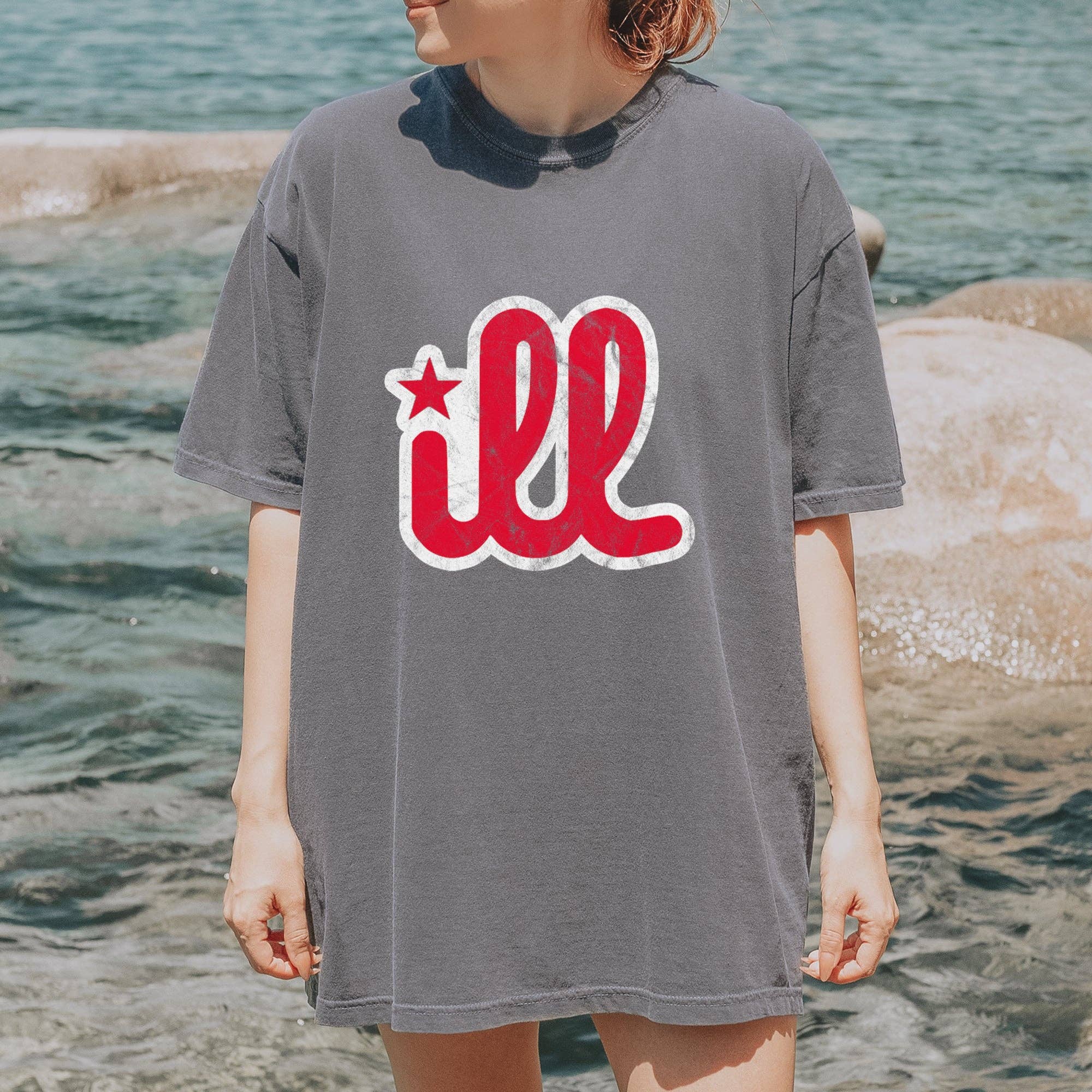 Expression Tees - Vente T-shirt sérigraphié – femme - ILL Vintage C'est Un Truc De Philly T-shirt Vintage Doux Unisexe30