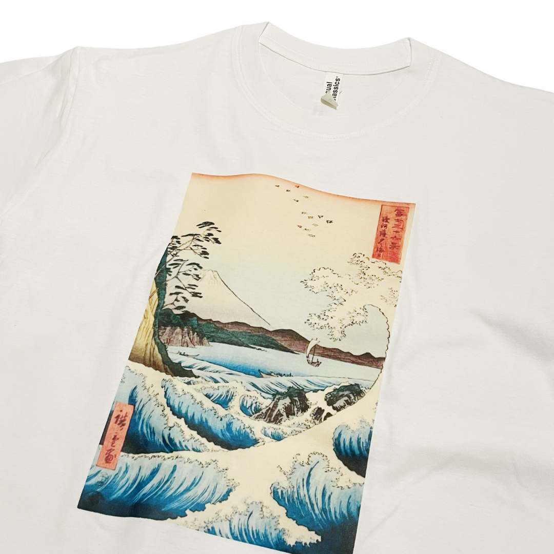 ZZZEBRAAA LIMITED – wholesale Screen printed t-shirt – unisex – Naruto Whirlpools in Awa Province Vintage Japanese T-Shirt1