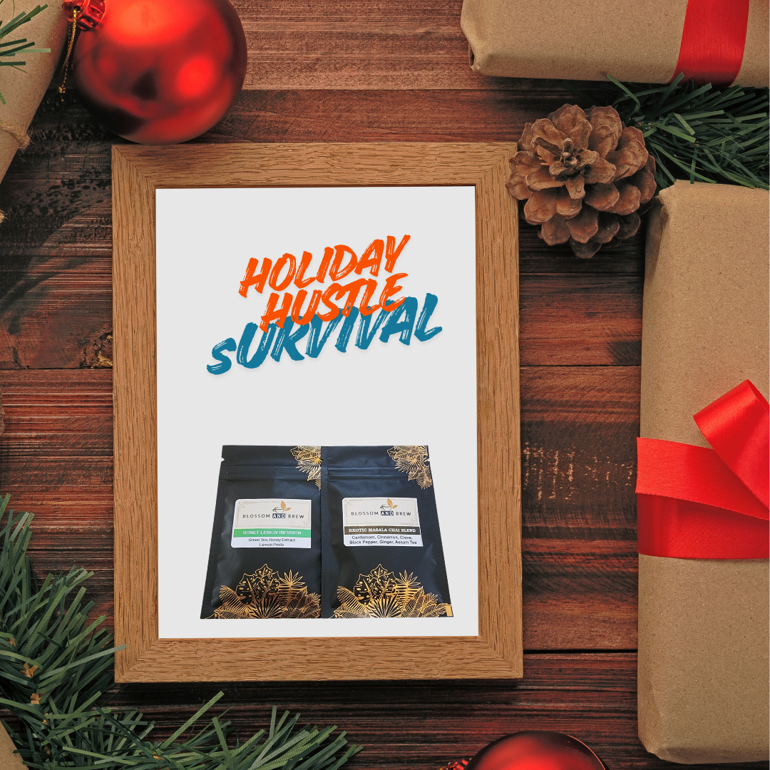Blossom & Brew - Wholesale Theezakjes - Kerstsokvuller Mini Thee Cadeauset5