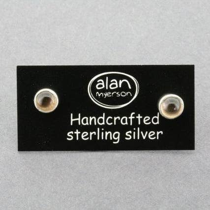 Makers & Providers - Wholesale Stud/post earrings - Smoky Quartz Stud