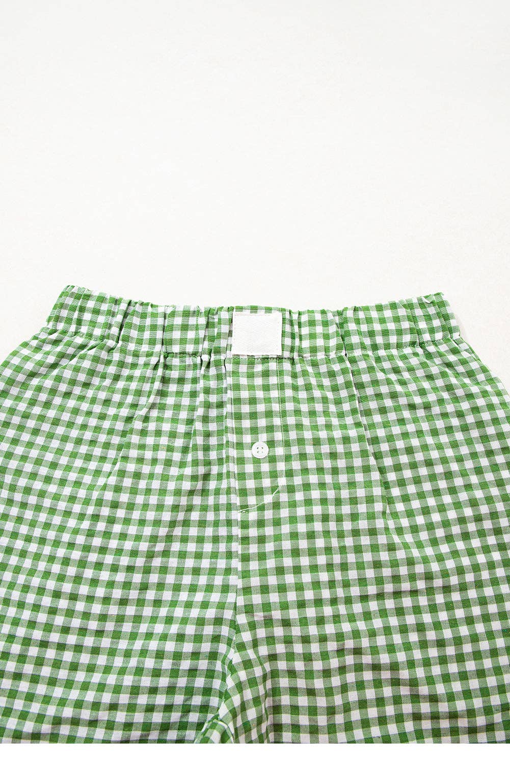 LALA LOO - Wholesale Shorts - Women's - Gingham High Waist Shorts7