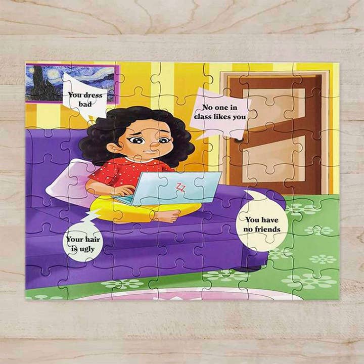 Rompecabezas de conversación sobre ciberacoso para venta al por mayor de Zee-Zee’s World