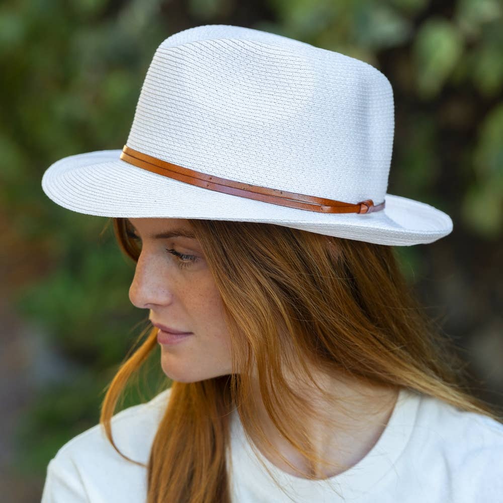 TRAVAUX EN COURS... - Wholesale Straw Hat - Unisex - PAPER HAT leather link60