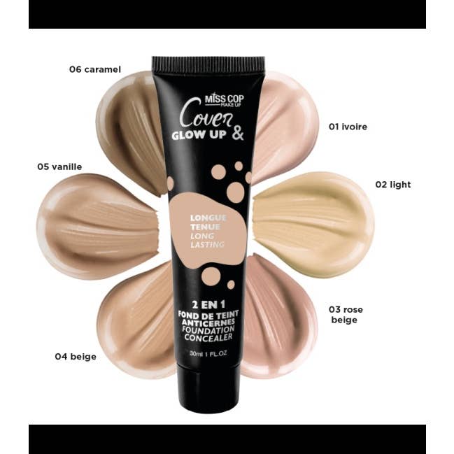 MISS COP - Wholesale Foundation - Foundation - COVER & GLOW UP