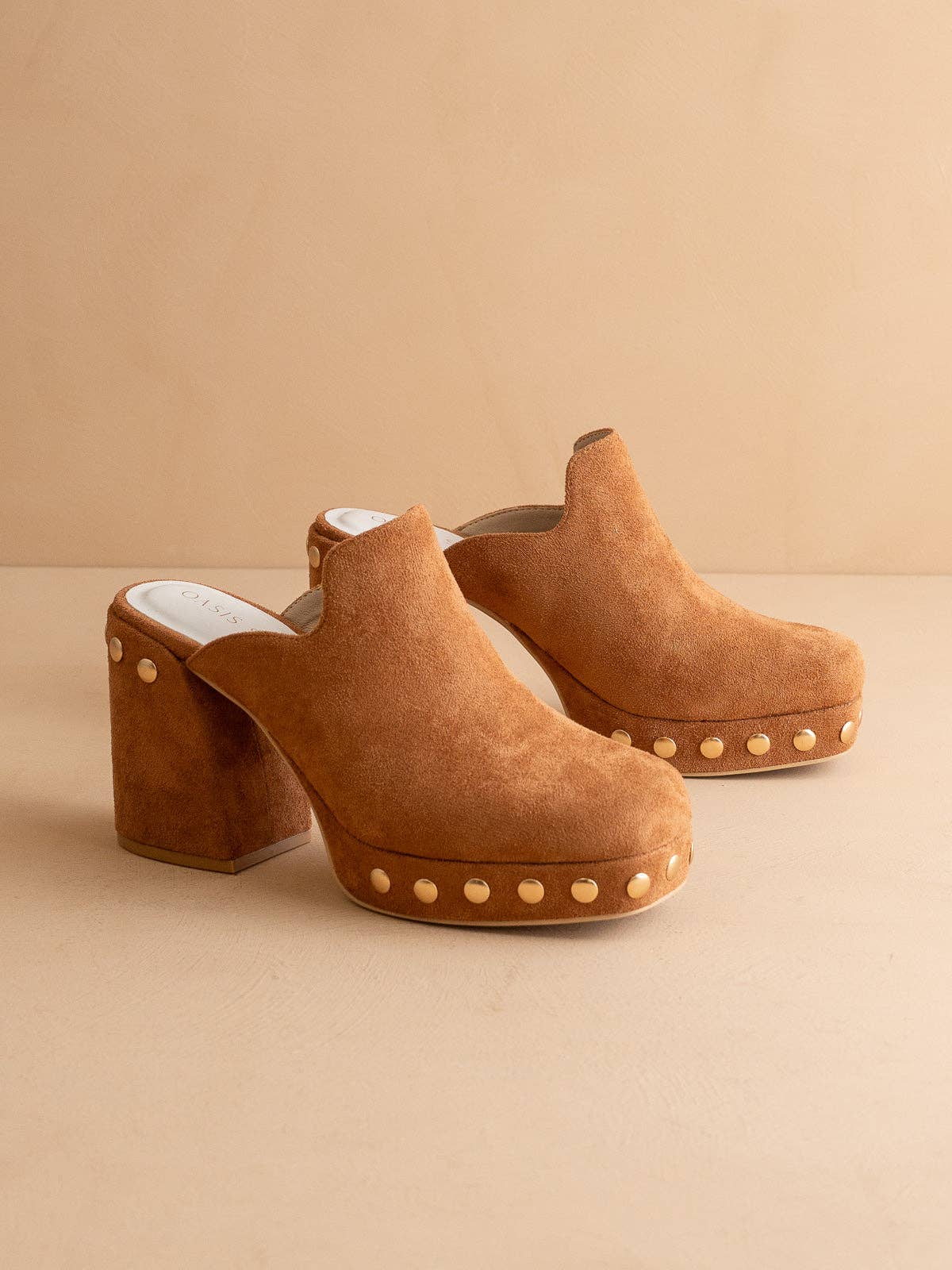 The Sierra | Caramel Platform Clog Mule for wholesale on Faire4