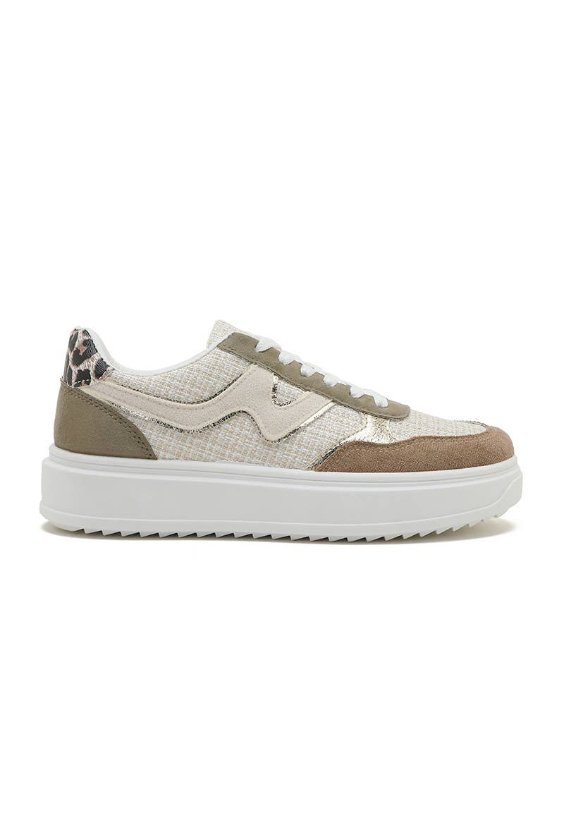 Joia Paris – wholesale Vardagssneakers - Dam – Sköna dam sneakers i texturerat tyg SL-22014