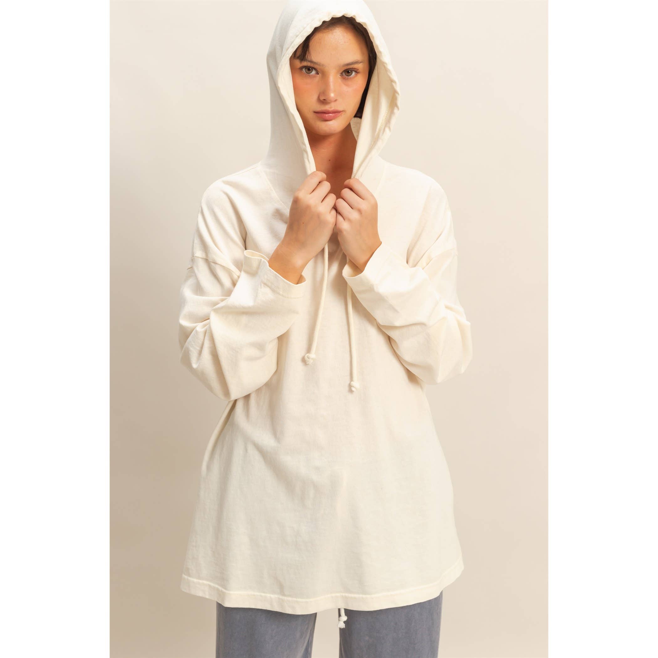 Double Zero – Hoodie – Mulher por atacado – Top de Manga Comprida com Capuz Oversized21