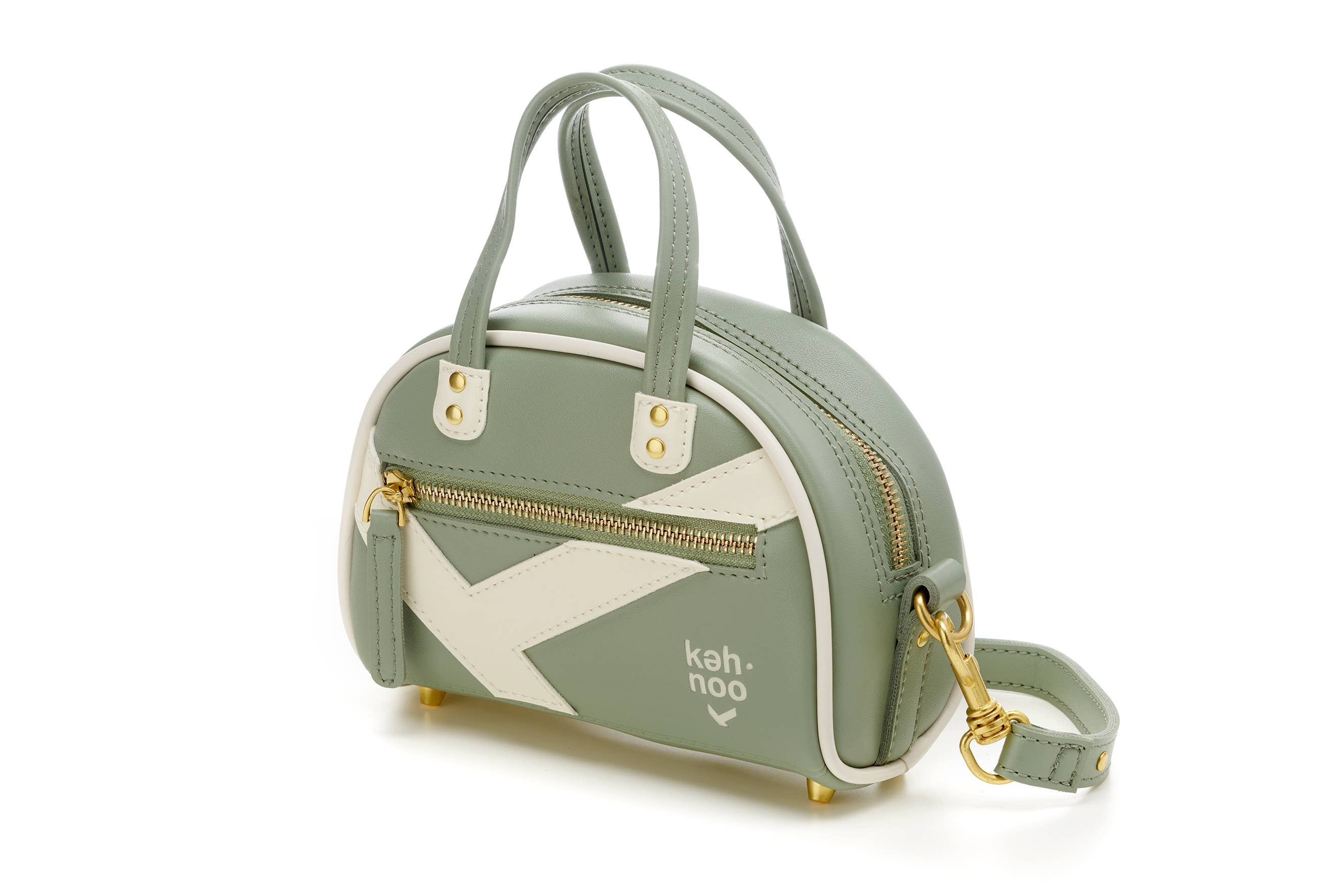 KEH-NOO – wholesale Purse/bag accessory – Women’s – Nomad Chic Mini Bag with Gold details and modern pop style8