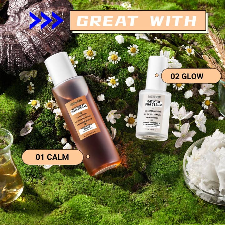 Best Beauty Group - Wholesale Facial Serum/Concentrate - EQUALRXN Oat Milk PHA Serum For Glowy Skin Healthy Barrier7