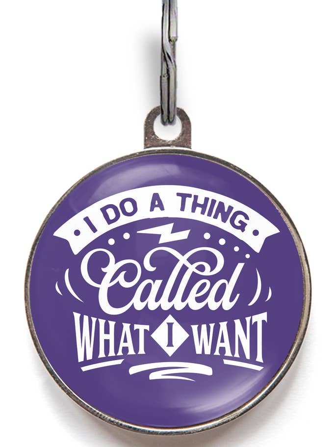 Haz Una Cosa Llamada Lo Que Quiero – Placa QR para Mascotas para venta al por mayor de WagATudeTags