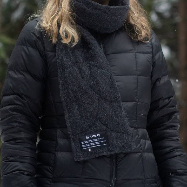 Lasclay – wholesale Scarf – Women's – Milkweed Insulated Quilted Scarf - Soft, Breathable