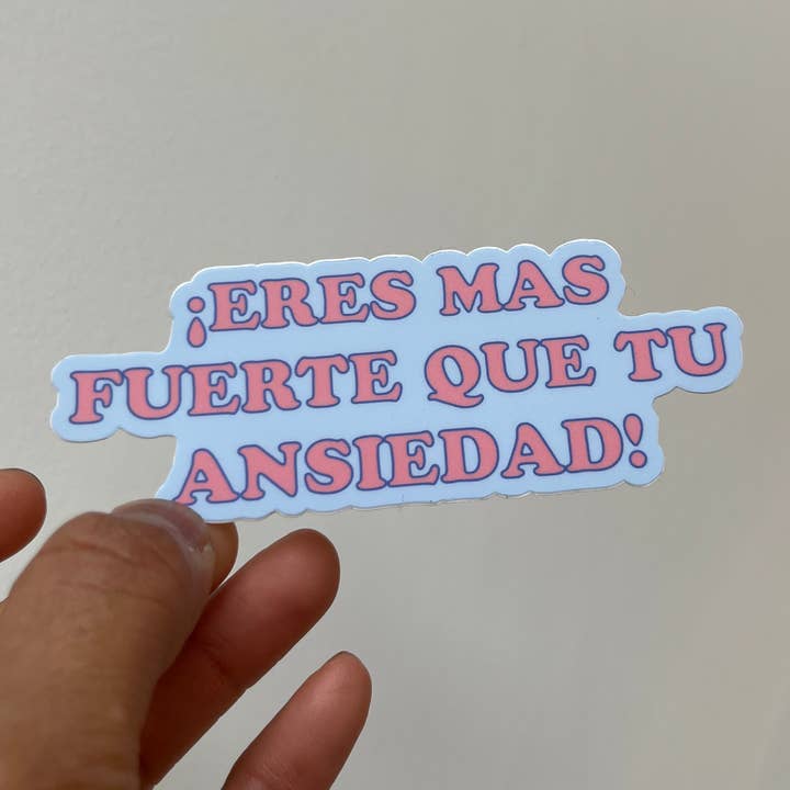 Jen Zeano Designs - Wholesale Sticker - Ansiedad sticker0