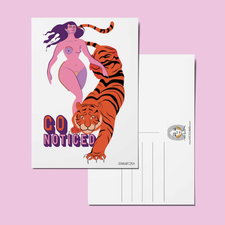 Cartolina: Go Noted per la vendita all'ingrosso da parte di Iza Bułeczka