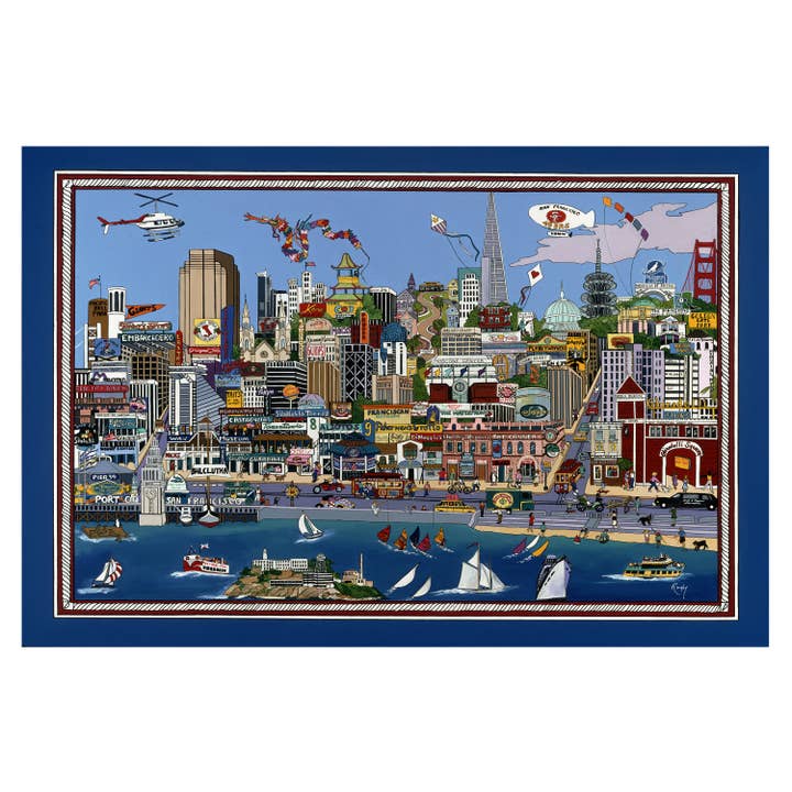 Jigsaw Puzzle São Francisco, Califórnia 1000 peças por atacado de Wuundentoy