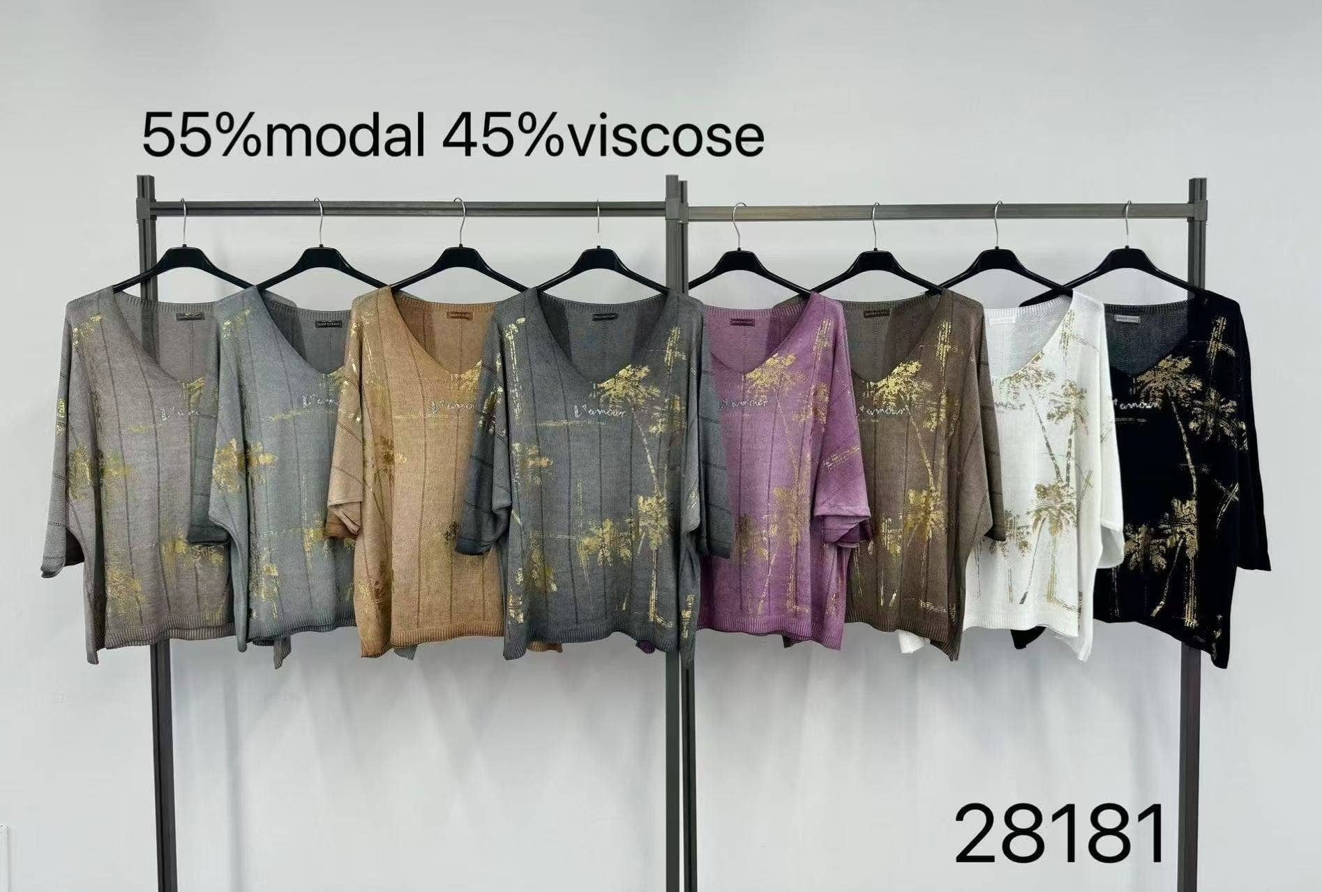 CENTO UNO ITALY - Wholesale Blouse - Women's - LN-28181 Woman's top0