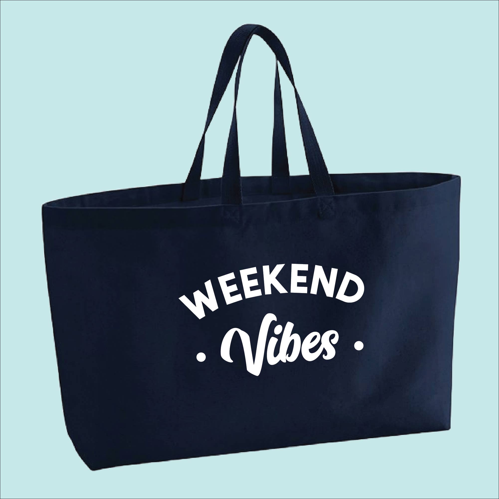 Lovetree Design – wholesale Tote bag – Women's – Weekend Vibes Premium Oversized Tote Bag6