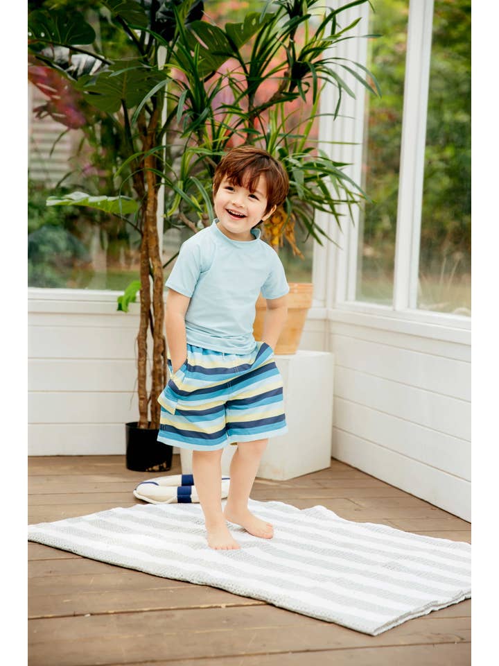 Colorful Bathers Boy Swim Trunks Shorts for wholesale on Faire