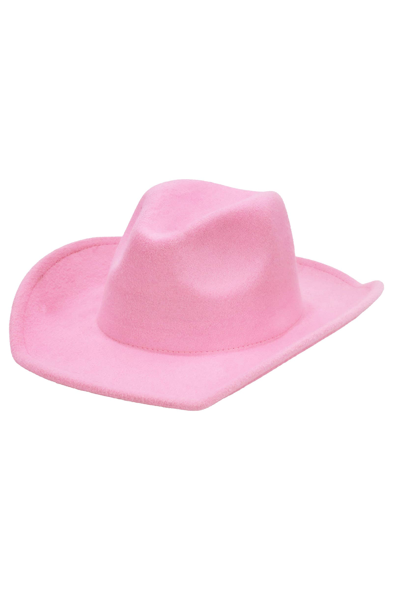 Cap Zone – Großhandel Cowboyhut – Unisex – Solider, einfarbiger Cowboyhut mit breiter Krempe aus Kunstfilz17