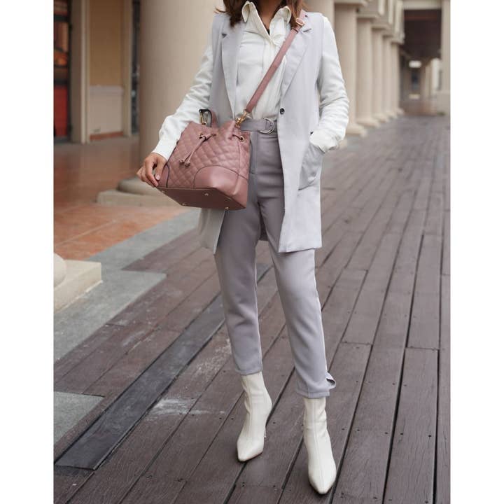 MKF Collection – Engroshandel Taske med håndtag – til kvinder – Wendy Hobo spandtaske til kvinder med armbånd fra Mia K10