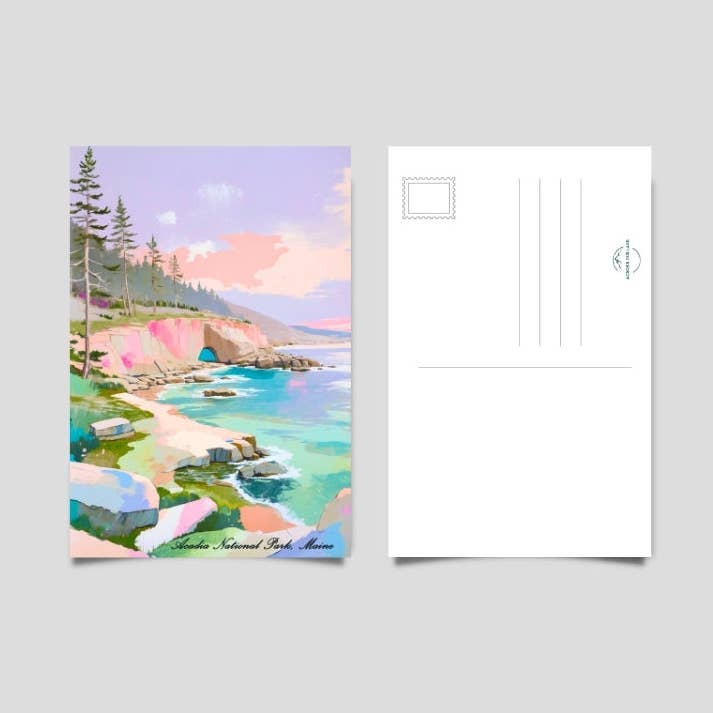 Acadia National Park Postcard for wholesale by Across Our Land