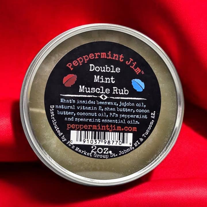 Double Mint Muscle Rub - 2 oz for engroshandel hos Peppermint Jim