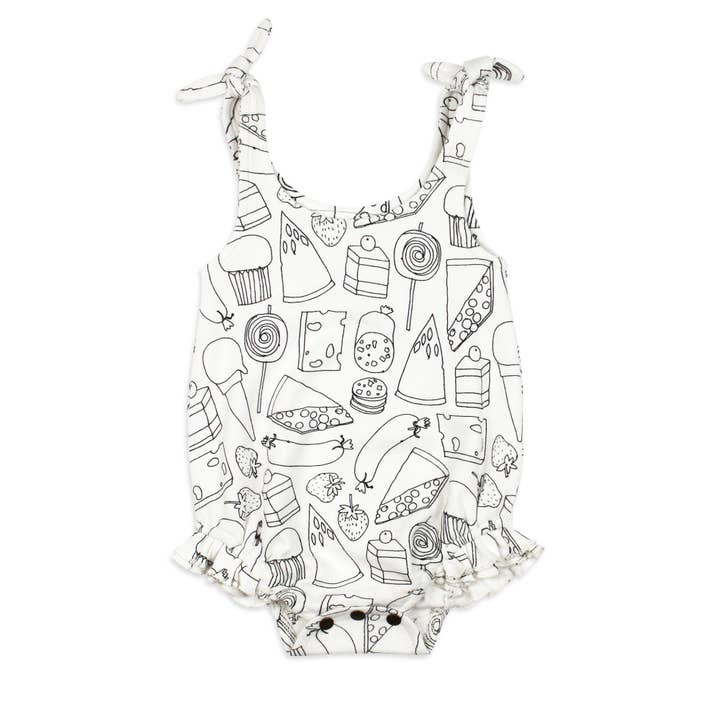 L'ovedbaby - Venta al por mayor Body sin pies - Bebés - Snacks | Body orgánico con volantes