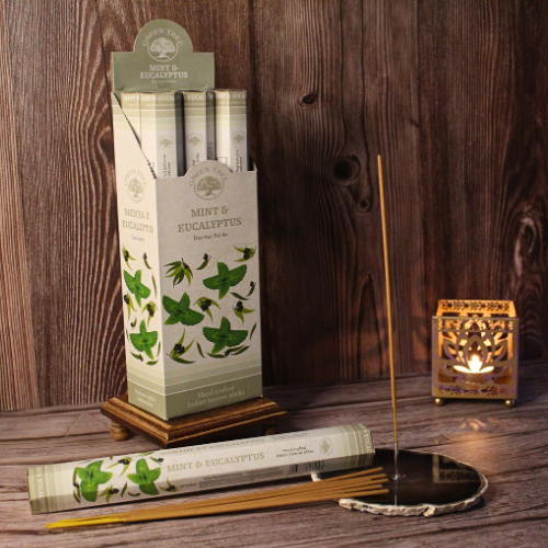 Green Tree - Wholesale Incense - Green Tree Mint & Eucalyptus Incense3
