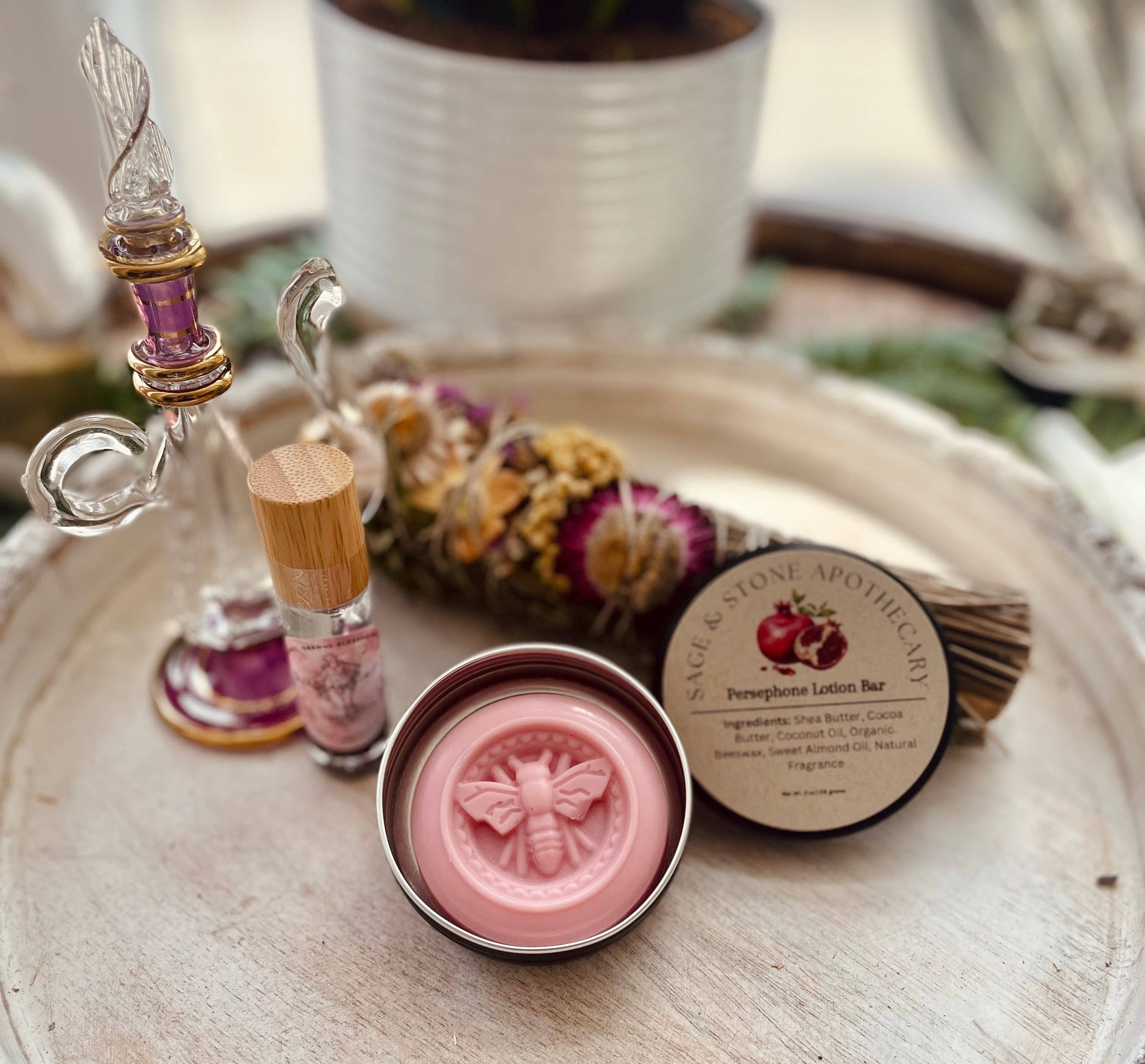 Sage & Stone Apothecary - Vente Lotions solides - Barre de lotion Perséphone2