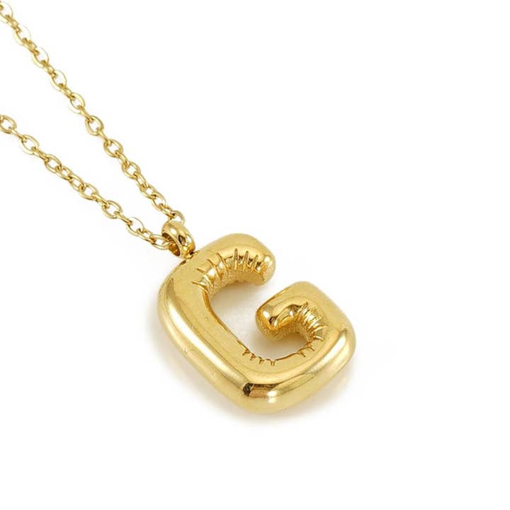 Embellish Your Life - Wholesale Pendant/Charm Necklace - Balloon Initial Necklace5